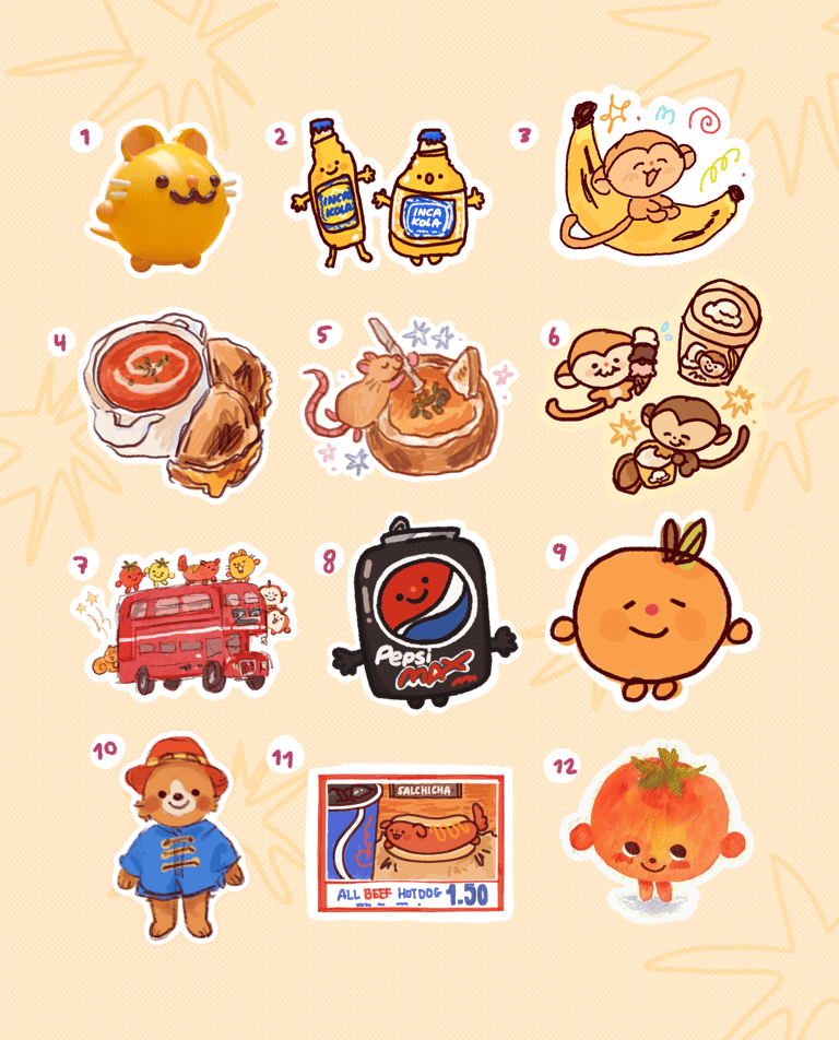 Die cut stickers ✨