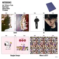 [NOTEBOOKS] Hard Cover BTS Notebooks