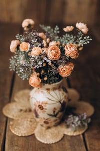 Image 3 of Set Vintage Peach