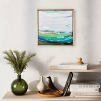 Image 2 of 'Coastal no.70' - 30x30cm, FRAMED