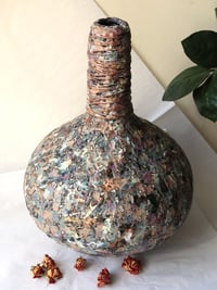 Image 8 of Luxury Sculptural Paper Mache Vase
