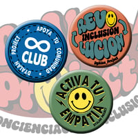 Image 2 of Chapas inclusivas 58mm