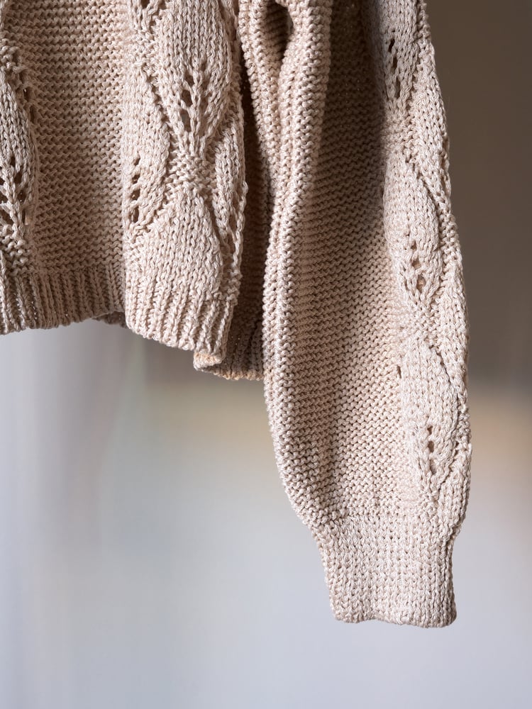 Image of Maglia crop in fettuccia