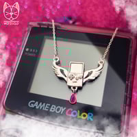 Image 1 of Gameboy Wings Necklace