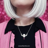 Image 2 of Gameboy Wings Necklace