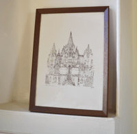 Image 2 of Barcelona Cathedral - Screenprint