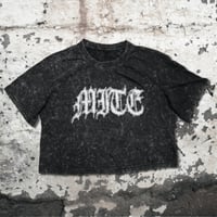 Image 1 of Ladies´ Acid Washed Cropped Tee