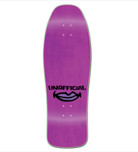 Image 2 of MARK GONZALES SKATEBOARD DECK - FAT FACE - BLUE DIP