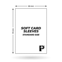 Image 3 of Palms Off Gaming Soft Card Sleeves Standard Size 100pc