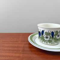 Image 2 of Arabia Finland Krokus Coloured Tea Cup with Saucer