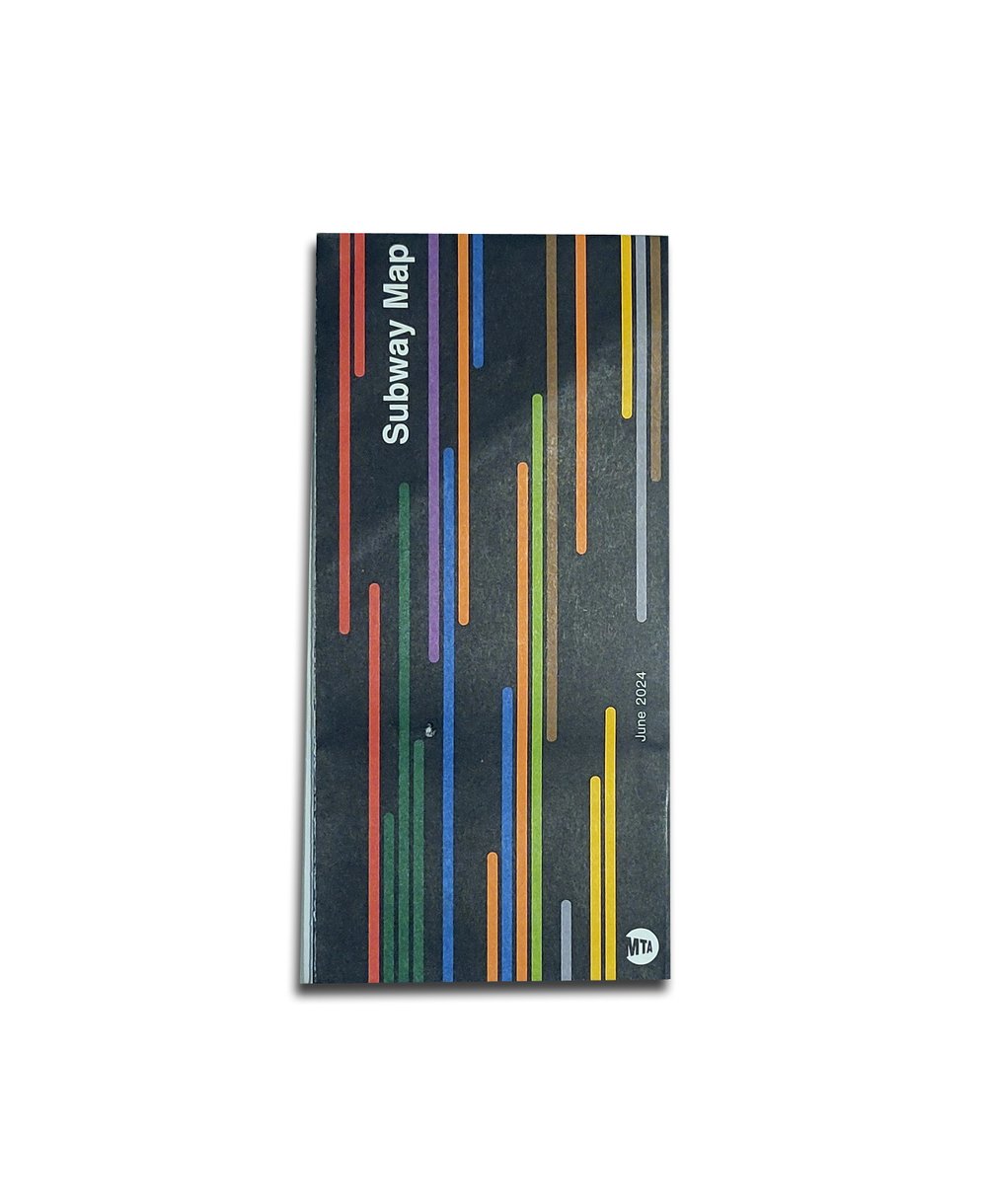 Image of NYC MTA Subway map (June 2024)