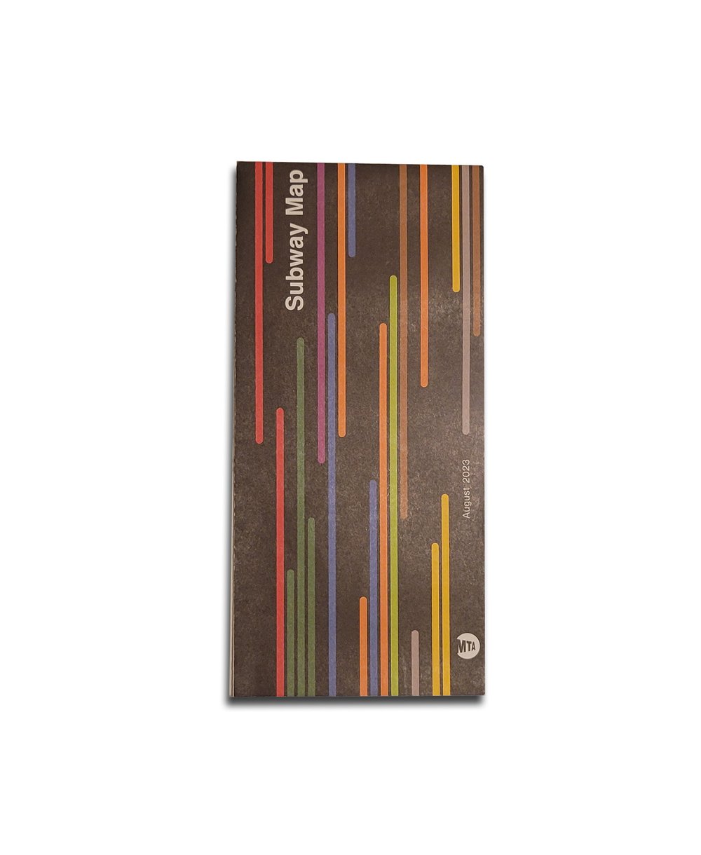 Image of NYC MTA Subway map (Aug 2023)