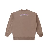 Image 2 of Butterfly Crewneck - Brown
