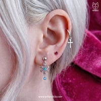 Image 2 of Frozen Snowflakes Earrings