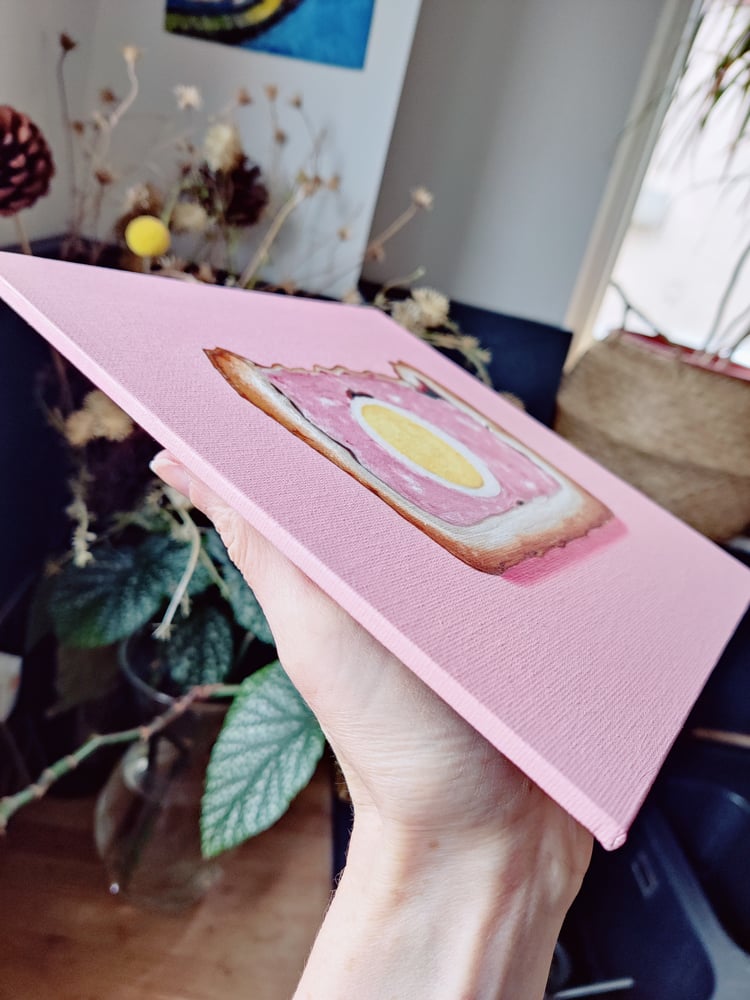 Image of 'Gala Pie' Medium oil painting