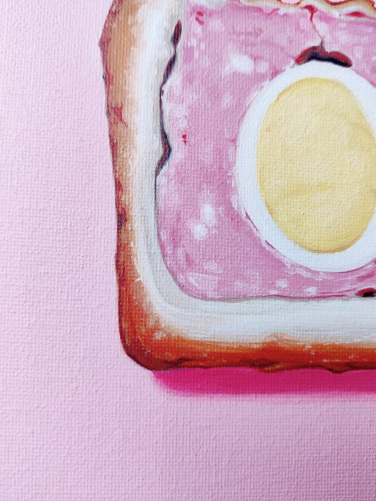 Image of 'Gala Pie' Medium oil painting