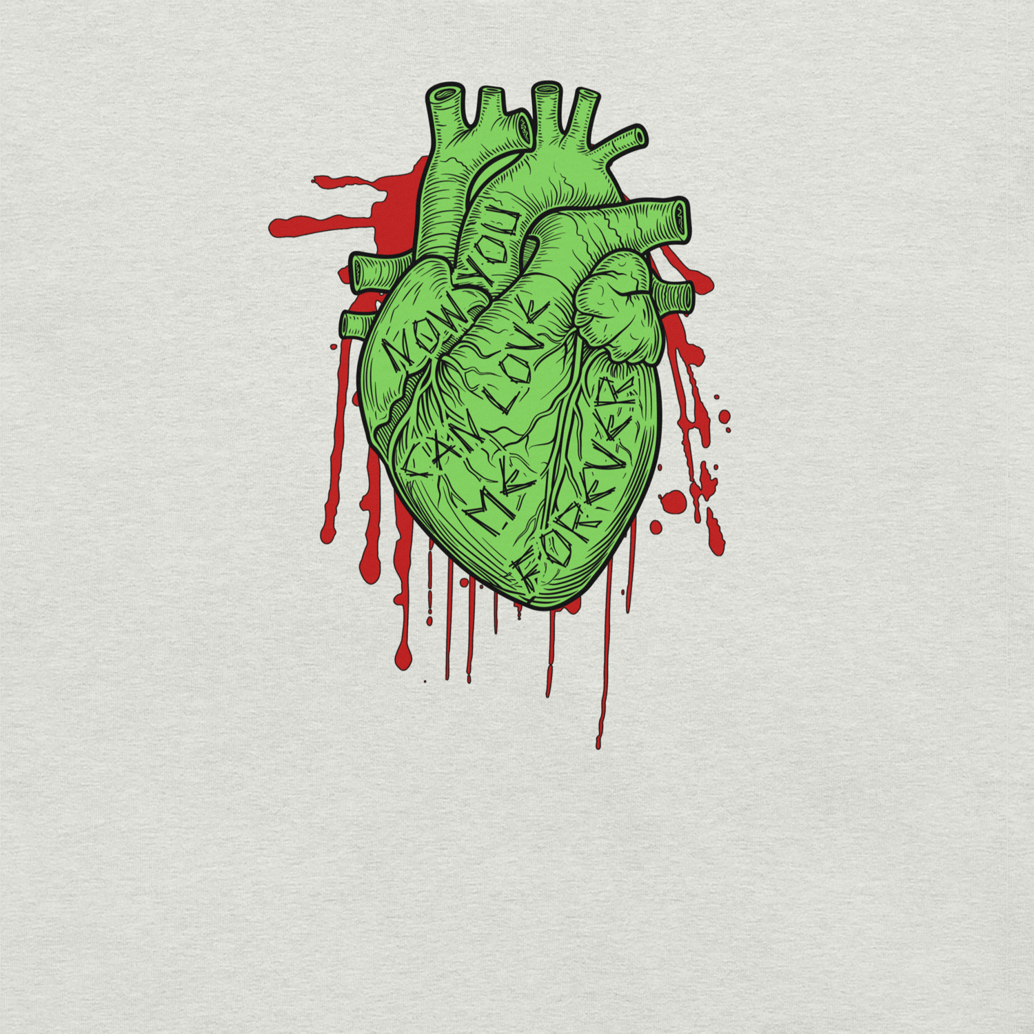 Image of Officially licensed mean one heart Unisex Hoodie