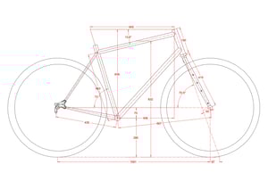 Image of DISPONIBLE : Kit cadre Distance Croix-Morand 2025 taille XL
