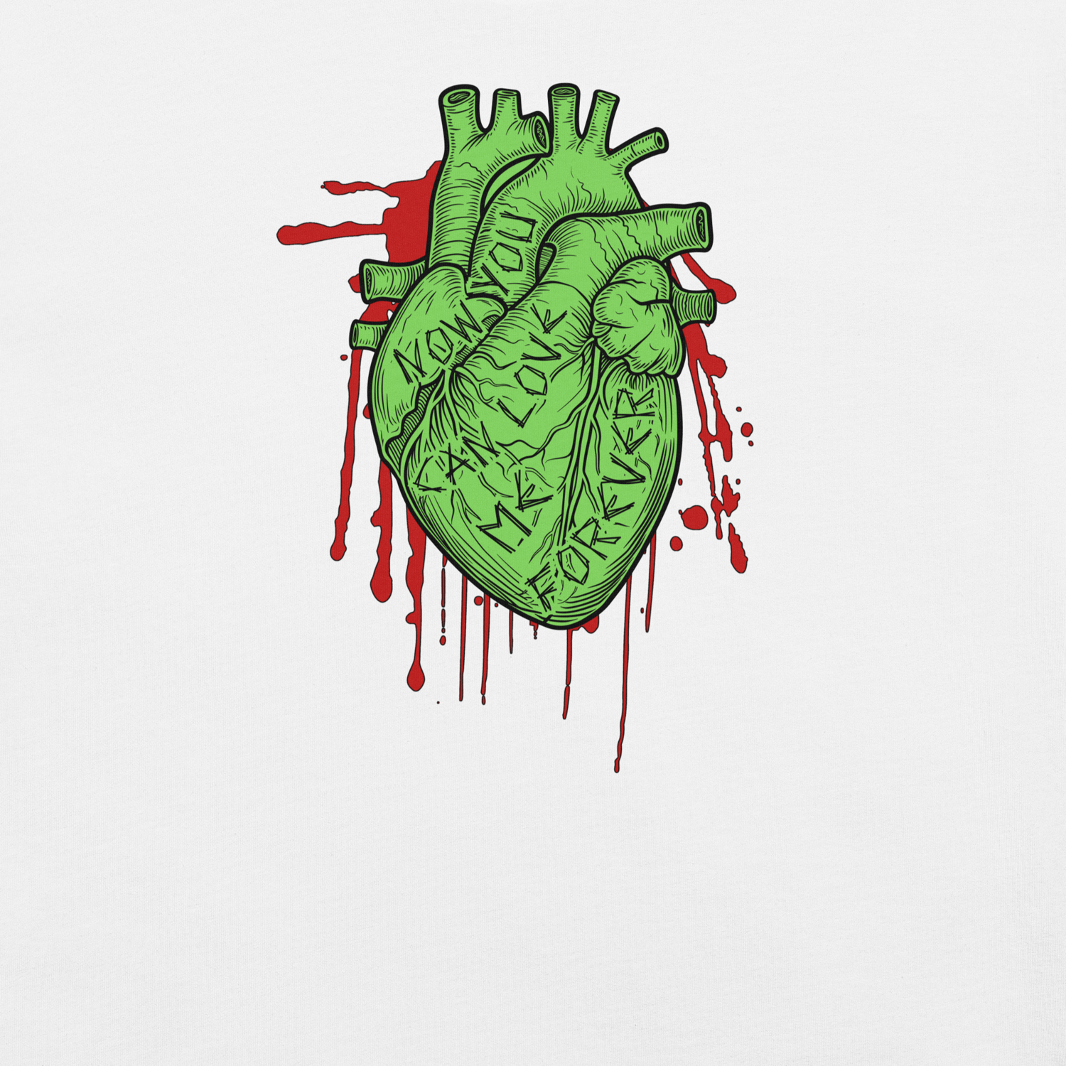 Image of Officially licensed mean one heart Unisex Sweatshirt