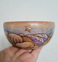 Image 4 of Rocky shore - large decorated bowl  