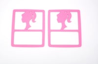 Image 2 of Barbie head brake tail light covers