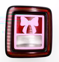 Image 1 of Bow / Ribbon brake tail light covers