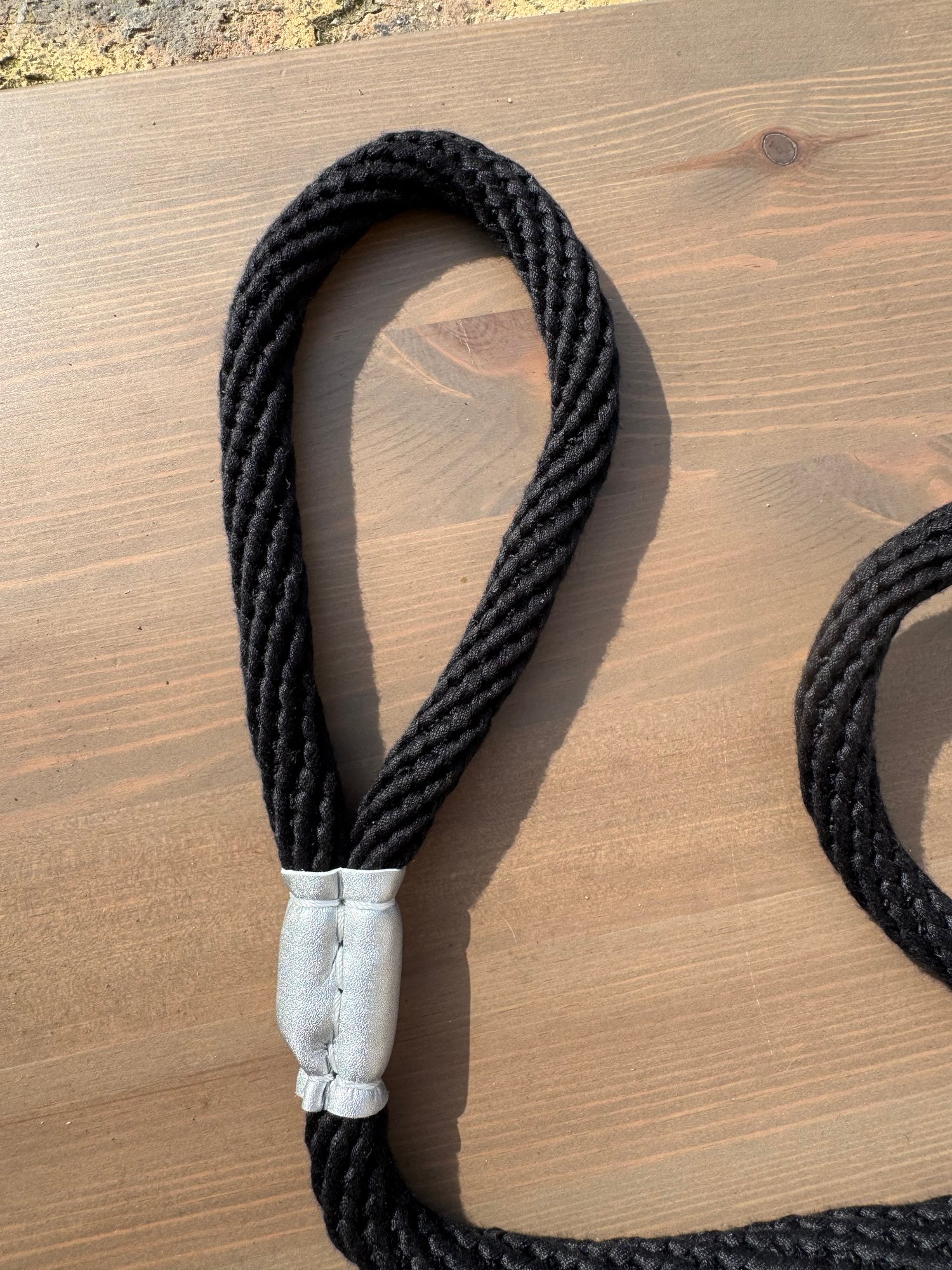 Image of Laisse lasso Noir Argent 2026 