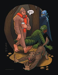 Image 2 of Print | Squatchtober