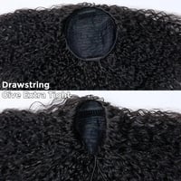 Image 3 of Wear and Go 180% Density Half Wig Burmese Curly