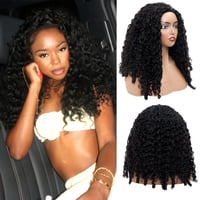 Image 5 of Wear and Go 180% Density Half Wig Burmese Curly
