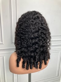 Image 6 of Wear and Go 180% Density Half Wig Burmese Curly