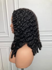 Image 7 of Wear and Go 180% Density Half Wig Burmese Curly