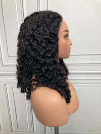 Image 8 of Wear and Go 180% Density Half Wig Burmese Curly