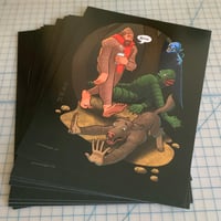 Image 3 of Print | Squatchtober