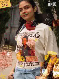 Image 1 of Justice, not Fear! • Emma Tenayuca T-Shirt