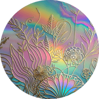 Image 2 of 🖤☕ 3D Printed Coasters with Holder – 3D UV Color Print Designs