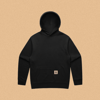 COVE WORKWEAR  BLACK HOOD