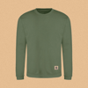 COVE EARTHY GREEN SWEATSHIRT