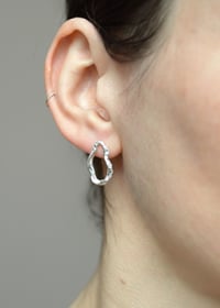 Melting Loop Earrings