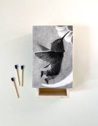 Image 1 of Hummingbird matchbox!