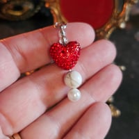 Image 13 of Vintage Frame Display with Heart Pendant