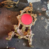 Image 9 of Vintage Frame Display with Heart Pendant