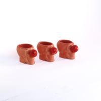 Image 1 of Bill CRAVIS | Clown-Skull Whiskey Shotglasses