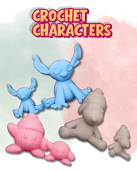 Crochet-style Characters