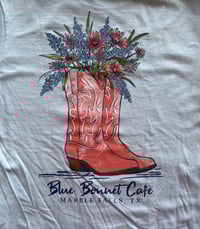 Image 1 of Chambray Wildflowers T-Shirt