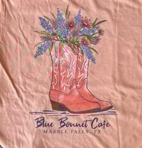 Image 1 of Peach Wildflowers T-Shirt