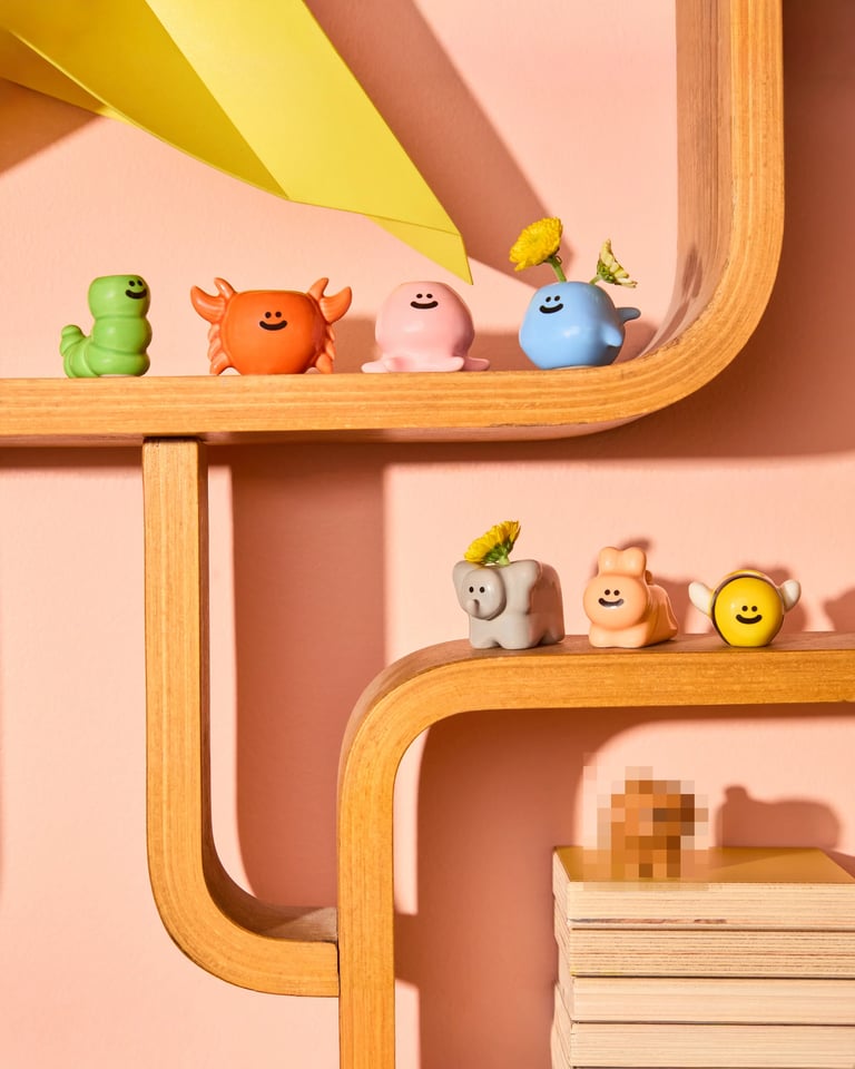 MINI VASE SURPRISE (DEUX SÉRIES) - FLUID MARKET Image 4