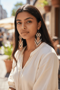 Image 7 of Rosa earrings 