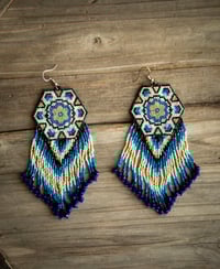 Image 3 of Yucatan gold earrings 