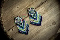 Image 2 of Yucatan gold earrings 